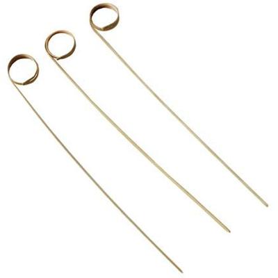 Palito Em Bambu Para Petiscos 18cm Espiral - 20 Un