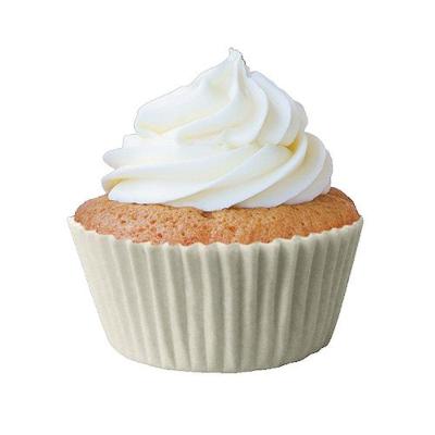 Forminha Para Bolinho Mini Cupcake Liso Nº 2 Natural - 45 Un