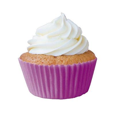 Forminha Para Bolinho Mini Cupcake Liso Nº 2 Lilás - 45 Un