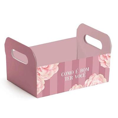 Kit Caixote De Cartão Camélia P 16x10,5x4,5cm - 10 Un
