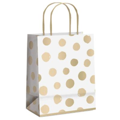 Kit Sacola De Papel Big Ball P 21,5x15x8cm Branco - 10 Un
