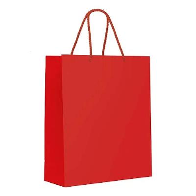 Kit Sacola De Papel Premium Charming Red P 23x19x10cm - 10 Un