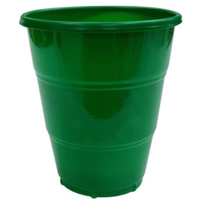 Copo Plástico Happy Line 210ml Verde - 8 Un