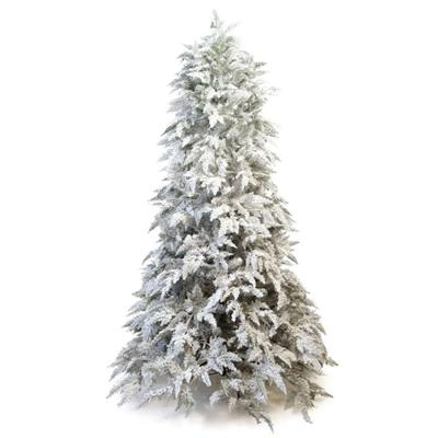 Árvore De Natal Tulum Nevada 2,70 Metros Com 1506 Hastes - 1 Un