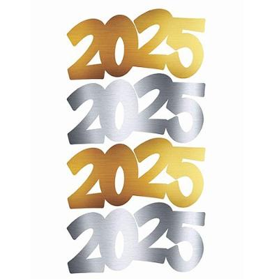Aplique Artesanal Cartonado Réveillon 2025 M - 10 Un