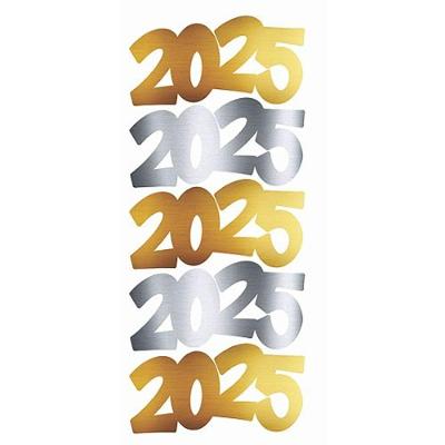 Aplique Artesanal Cartonado Réveillon 2025 P - 15 Un