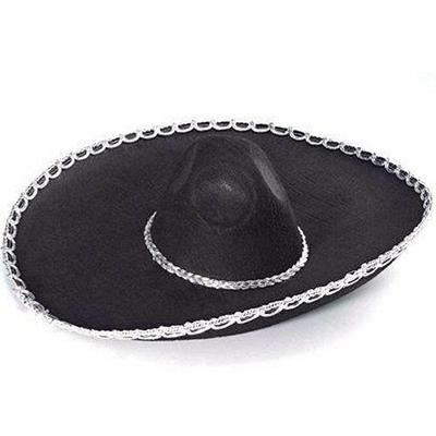 Chapéu Em Feltro Tipo Sombrero Mexicano - Para Festas