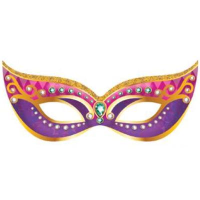 Painel Gigante Carnaval Máscara Para Decoração De Salão 82cm