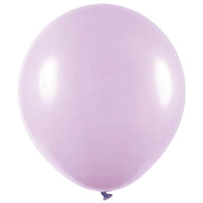 Balão Látex Candy Redondo 9 Liso Lilás - 25 Un