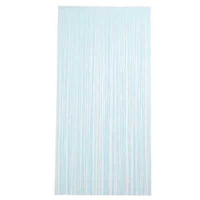 Cortina Metalizada Candy Color Azul 100x200cm - 1 Un
