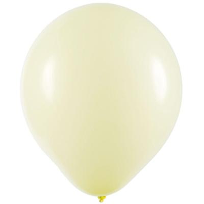 Balão Látex Candy Redondo 9 Liso Amarelo - 25 Un