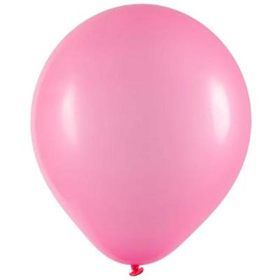 Balão Látex Tradicional Redondo 5 Liso Pink - 50 Un