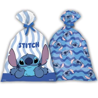 Sacola Plástica Stitch New - 8 Un