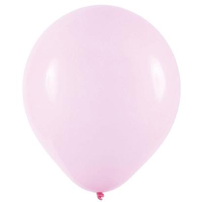 Balão Látex Candy Redondo 9 Liso Rosa - 25 Un
