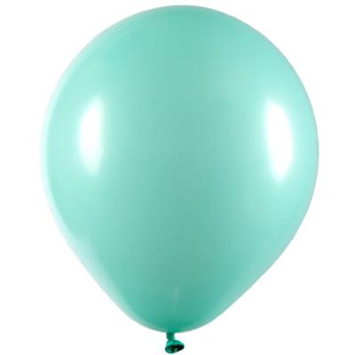 Balão Látex Candy Redondo 9 Liso Verde - 25 Un