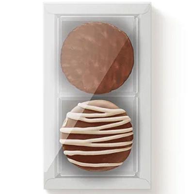 Caixa Para 2 Pão De Mel 16,8x9,5x4cm Branco - 50 Un