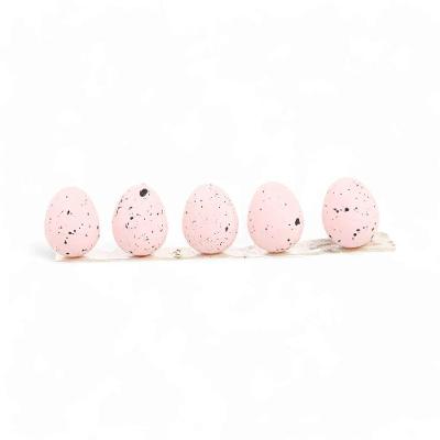 Ovos Decorativos Rosa 1,8x1,5x1,5cm - 100 Un