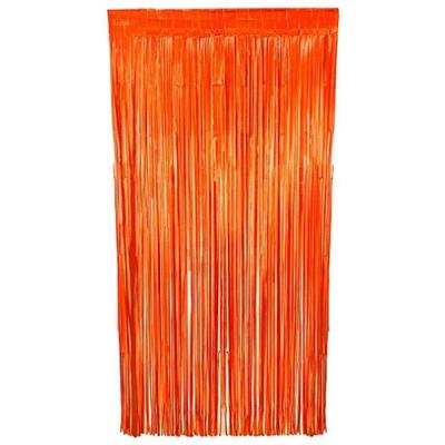 Cortina Neon 1,00x2,00 Metros Laranja - 1 Un