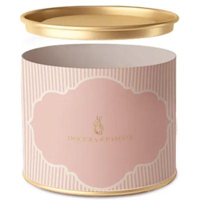 Lata Para Ovo Rígida 500g Páscoa Lavie Composê Fou-med 12,5x22cm - 12 Un