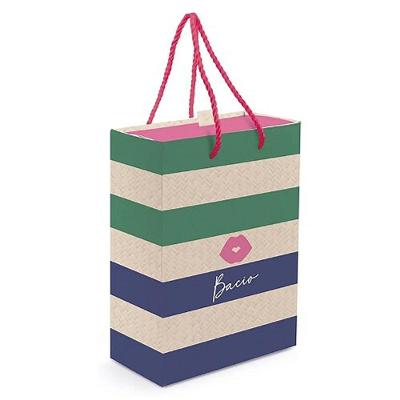 Kit Caixa Luva Com Alça Bella Vita P 20,5x15x6,5cm - 10 Un
