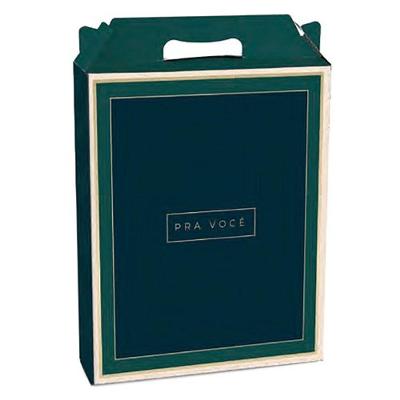 Kit Caixa Maleta Retangular Vertical James P 15x6x18cm - 10 Un