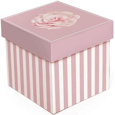 Kit Caixa Cubo Camélia Gg 19x19x19cm - 10 Un