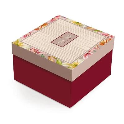Kit Caixa Quadrada Luiza P 20x20x10cm - 10 Un