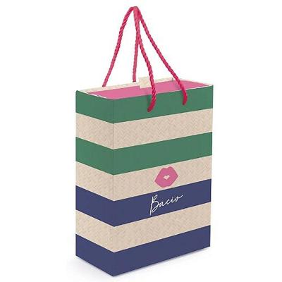 Kit Caixa Luva Com Alça Bella Vita M 25x18x8cm - 10 Un