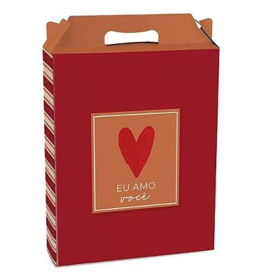Kit Caixa Maleta Retangular Vertical Season Love P 15x6x18cm - 10 Un