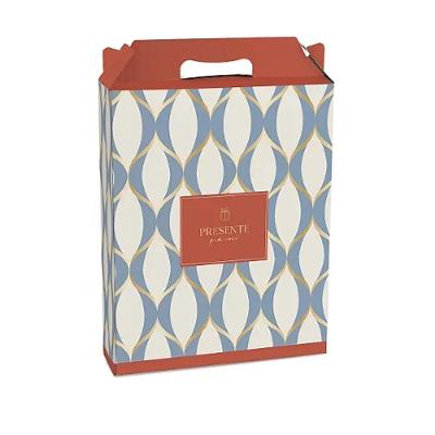 Kit Caixa Maleta Retangular Vertical Waves G 21x7,5x26cm - 10 Un
