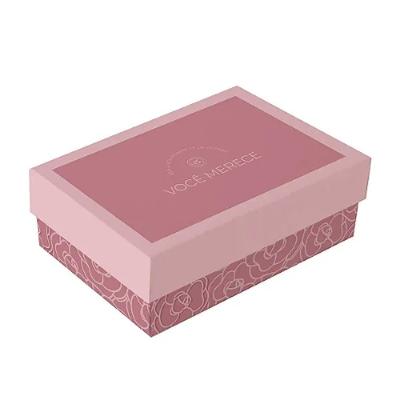 Kit Caixa Retangular Com Tampa Petit Camélia P 16x10x5,5cm - 10 Un