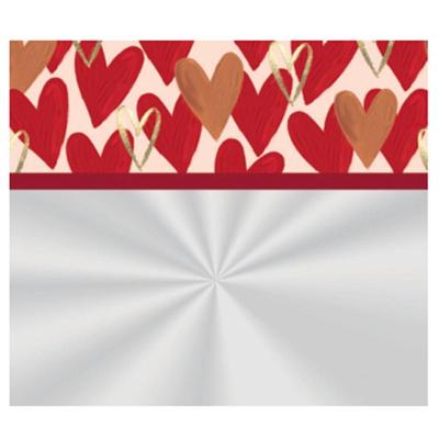 Saco Transparente Para Cesta 45x59cm Season Love Barrado - 25 Un