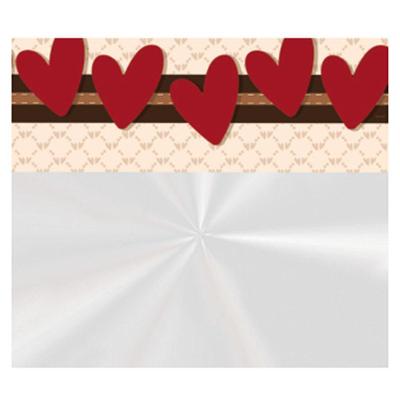 Saco Transparente Para Cesta 45x59cm L'amour Barrado - 25 Un