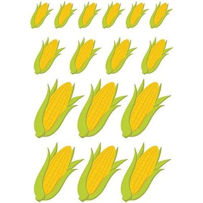 Cartela Adesiva Milho Arraiá Bão Demais 19x28cm - Com 16 Adesivos