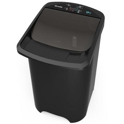 Tanquinho De Lavar Roupa Mueller 10 Kg Com Superesfregador MLT10C Preto 110V
