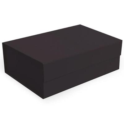 Caixa Rígida Dobrável Retangular Com ímã G Preto 33,5x24,5x10cm - 5 Un