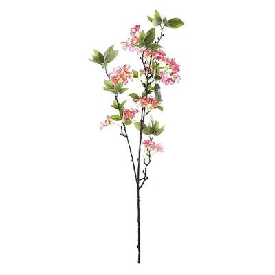 Flores Decorativas Permanentes - Flor De Cerejeira X72 95cm Rosa - 6 Hastes