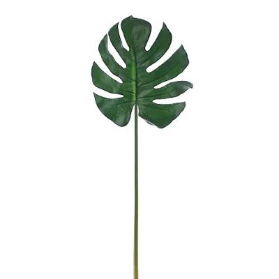 Folhas Decorativas Permanentes - Costela De Adão 88cm Verde - 1 Haste
