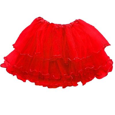Saia De Tule Especial 30cm Vermelha