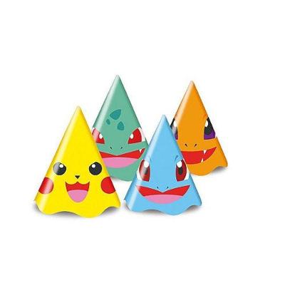 Chapéu De Aniversário Pocket Monsters - 8 Un