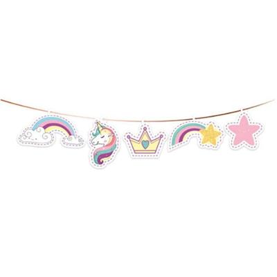 Faixa Decorativa Unicórnio 175x13cm - 1 Un