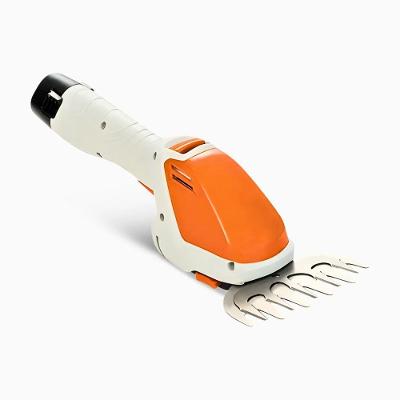 Aparador De Grama Sem Fio Praticidade Portátil 400w Com Trava De Segurança 02 Lâminas E Serras Recarregáveis