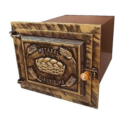 Forno Pesado para Fogão a Lenha Ouro N05 0,90mm 50x35x30cm