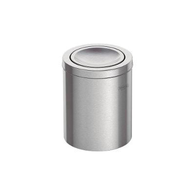 Lixeira Tramontina Swing Basculante 5l Redonda Inox 94542105