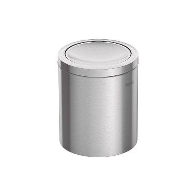 Lixeira Tramontina Swing Basculante 12l Redonda Inox Unica 94542112