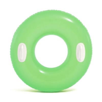 Bóia Inflável Esmeralda Grande Com Alça 76 Cm Verde - Intex