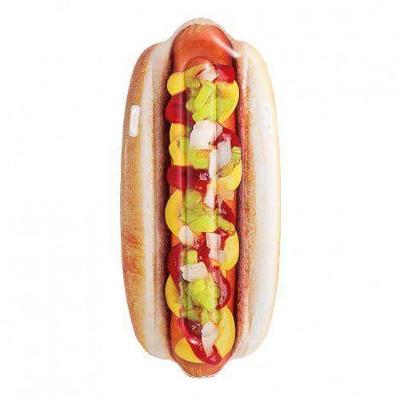 Bóia Inflável Para Piscina Hot Dog Intex 58771