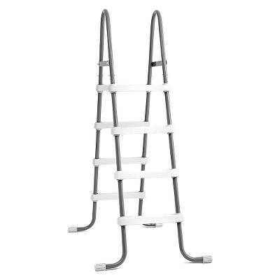 Escada Dupla 122 Cm Para Piscina Inflável E Estrutural Intex