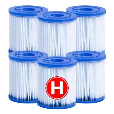 6 Unidades Refil Cartucho Bomba Filtrante 1250 Lh Modelo H - Intex