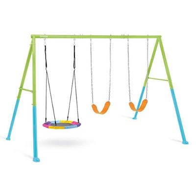 Balanço De Jardim Infantil Três Posições Disco E Assentos Intex